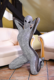 Fullbody nylon catsuit