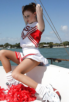 Sexy cheerleader erin