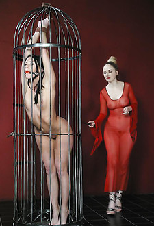 The chemistry in this lezDom update is electric...literally.