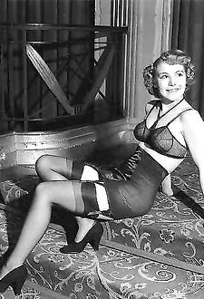 Pretty daring babes wearing sexy outfits in the fifties