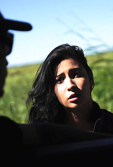 Jade Jantzen Slave Training Session with Outdoor Rope Bondage, Rough Sex, Deepthroat BJ