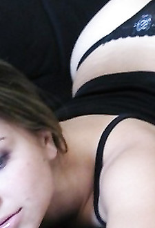 These girls' lingerie underlines their sweet beauties