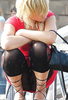 Naughty upskirts on nasty pictures
