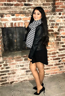 Amateur nylon legs #3