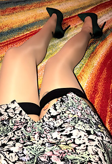 Amateur russian stocking bimbo Janey the Baney #03