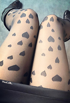 French amateur legs in nylons #011