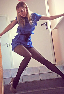 Art of Stockings Amateur #003