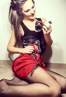 Art of Stockings Amateur #006