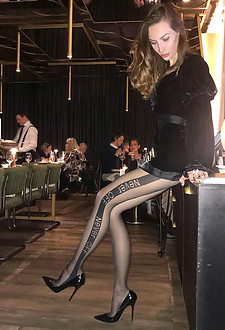 Art of Stockings Amateur #007