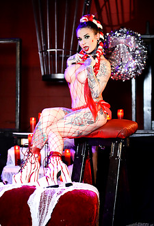 Joanna Angel Christmas Tattoo