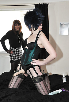 Helga gets to play with this gorgeous TGirls tight little asshole