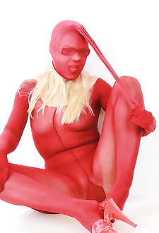 Fucking-hot Barra Brass dildoes her self plus a black fake penis while being covered with hose